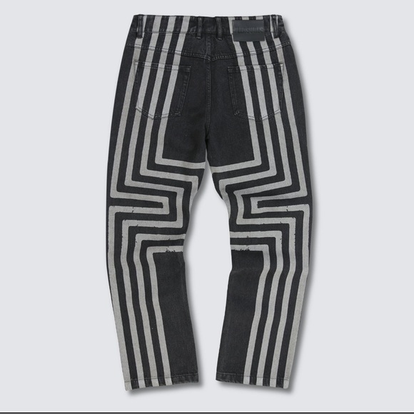 P͜͡L͜͡E͜͡A͜͡S͜͡U͜͡R͜͡E͜͡S͜͡ METRIC 5 POCKET DENIM - Picture 1 of 6